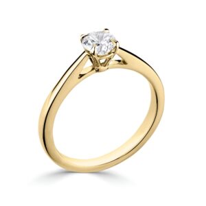 Four claw round solitaire featuring talon claws