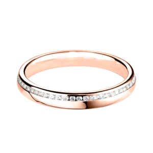 Half Row RBC Diamond Full Band Eternity