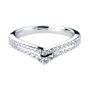 Double Wishbone RBC Diamond Full Band Eternity