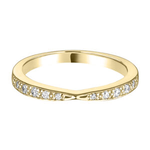 RBC Diamond Bow Half Band Eternity Ring