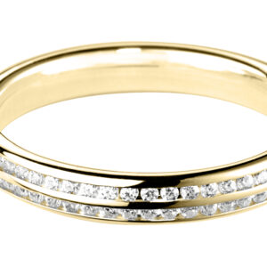 Double row Row RBC Diamond Full Band Eternity
